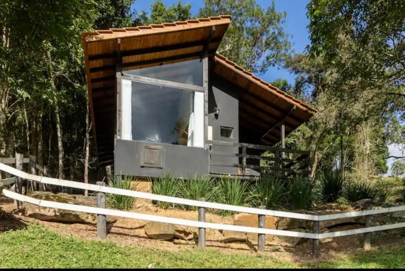 Cabana Sassafras Com Hidromassagem Alfredo Wagner Luaran gambar