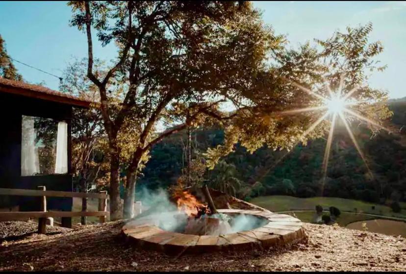 Cabana Sassafras Com Hidromassagem Alfredo Wagner Luaran gambar